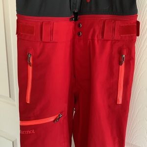 Marmot Snow pants with Recco tech. Goretex lined for breathablity.